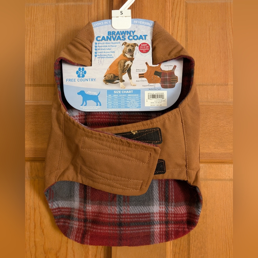 Free Country Brawny Canvas Dog Coat